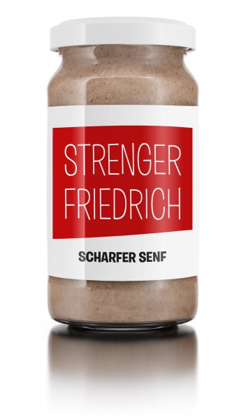 Stenger Friedrich - scharfer Senf - für Diabetiker geeignet