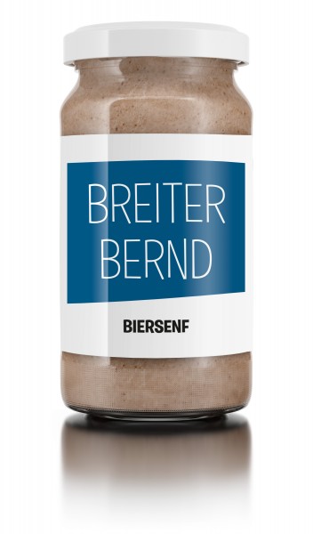 Breiter Bernd - Biersenf - mit dem hellen Schnuckenbräu aus Hünzingen in der Lüneburger Heide